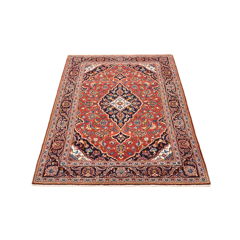Alfombra persa - Keshan - 167 x 114 cm - rojo claro