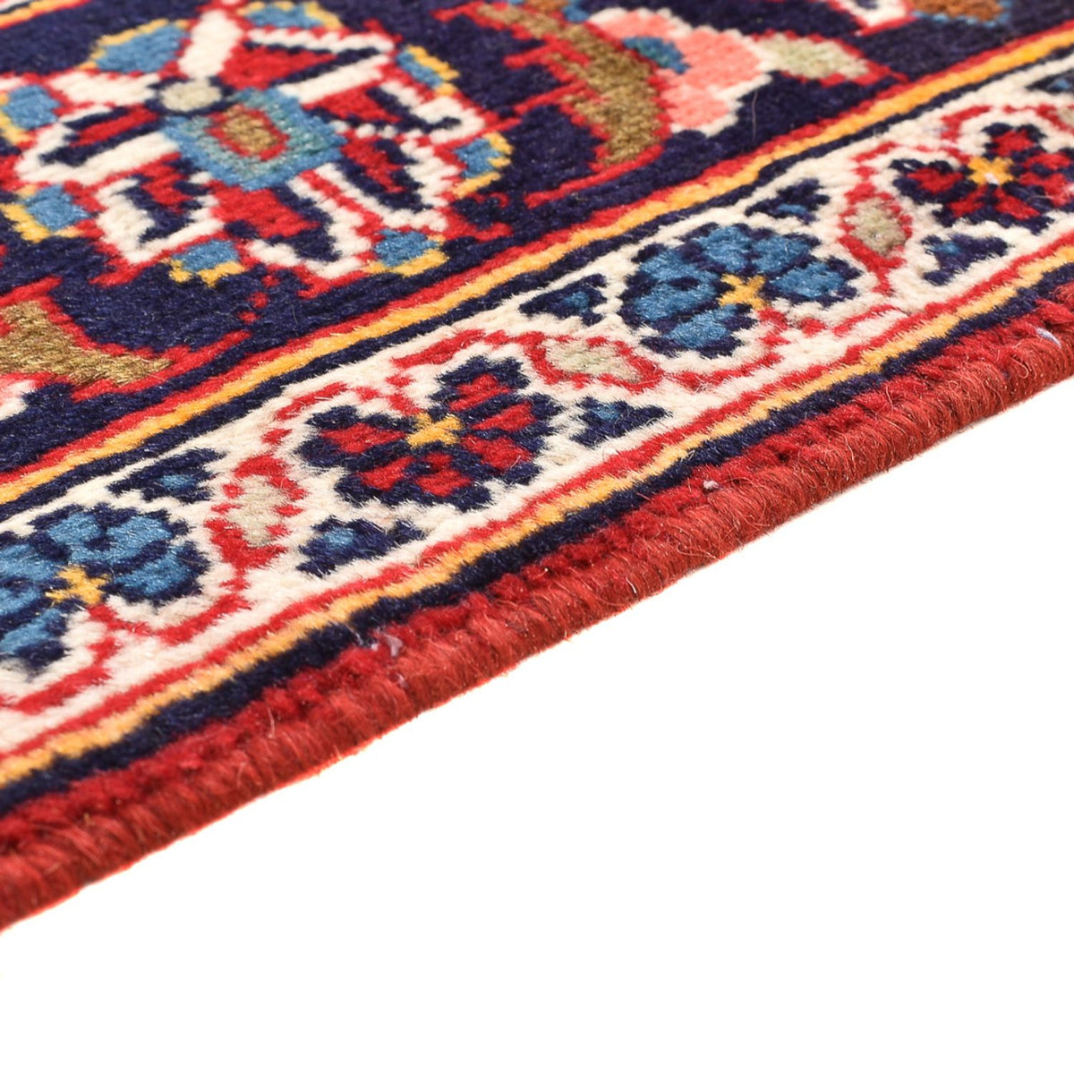 Alfombra persa - Keshan - 152 x 102 cm - rojo