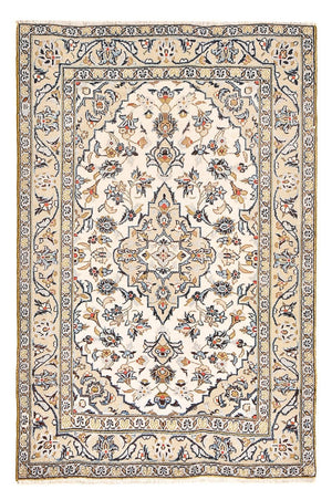 Alfombra persa - Keshan - 142 x 96 cm - arena