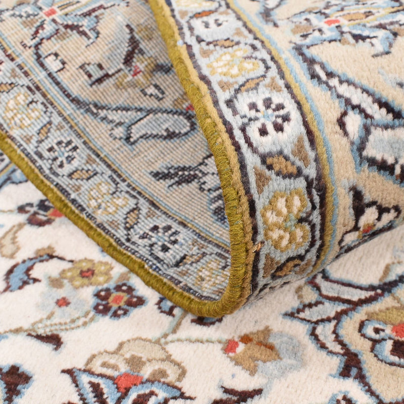 Alfombra persa - Keshan - 142 x 96 cm - arena