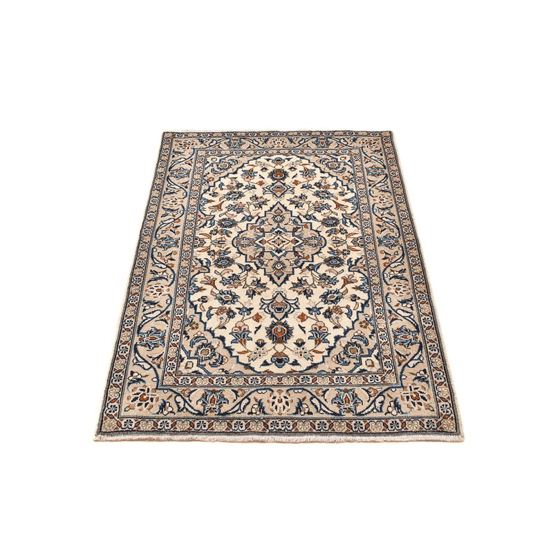 Alfombra persa - Keshan - 154 x 96 cm - arena