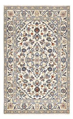 Alfombra persa - Keshan - 155 x 99 cm - arena