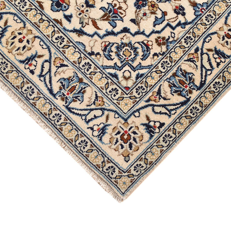 Alfombra persa - Keshan - 155 x 99 cm - arena