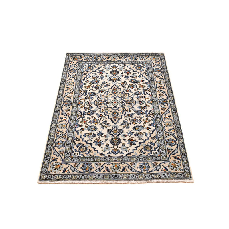 Alfombra persa - Keshan - 144 x 95 cm - arena