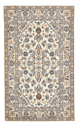 Alfombra persa - Keshan - 157 x 95 cm - arena