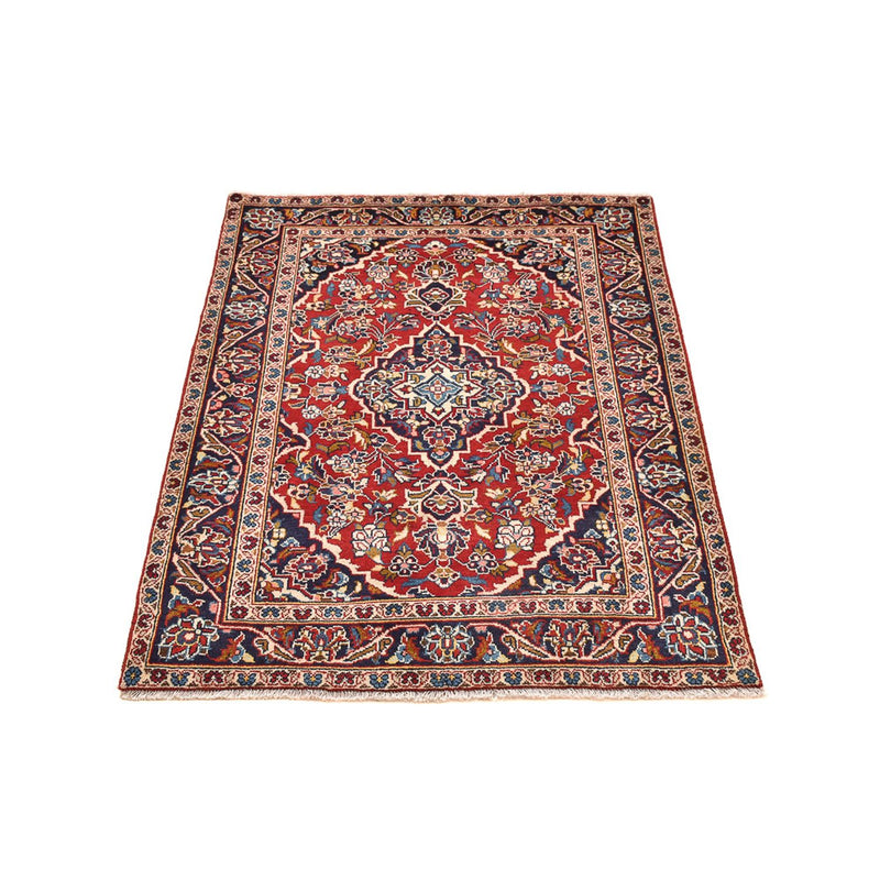 Alfombra persa - Keshan - 140 x 97 cm - rojo
