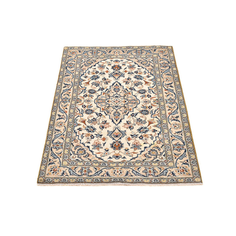 Alfombra persa - Keshan - 142 x 97 cm - arena