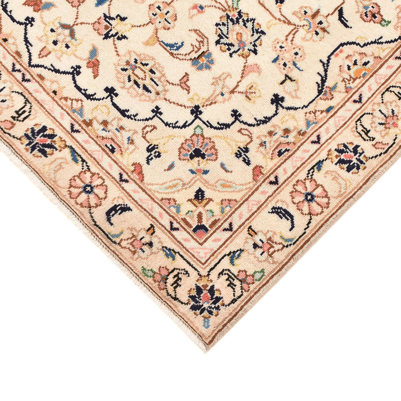 Alfombra persa - Keshan - 145 x 92 cm - beige