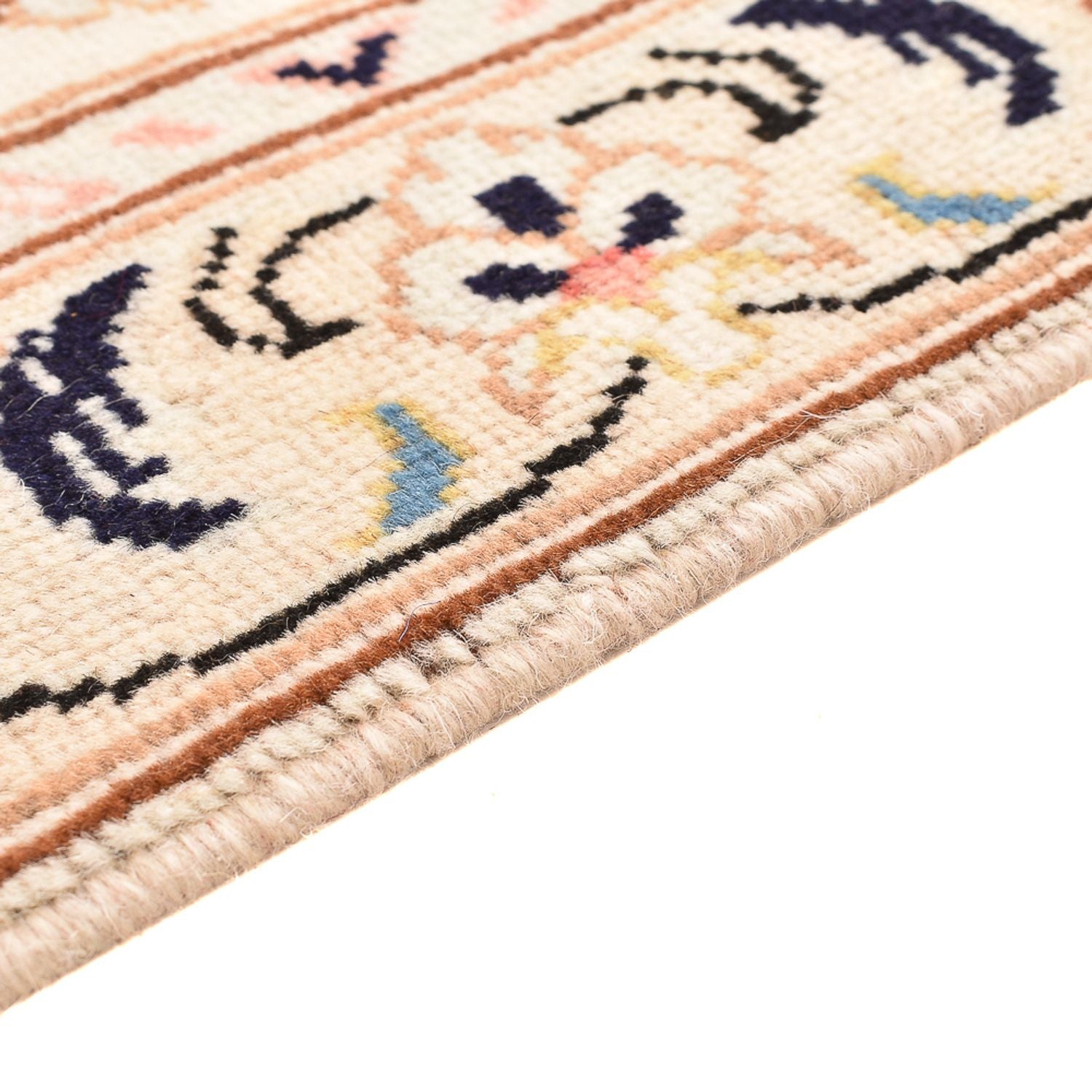 Alfombra persa - Keshan - 145 x 92 cm - beige