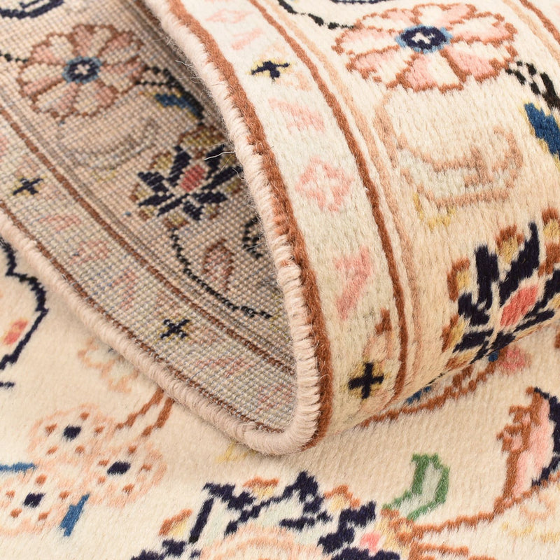Alfombra persa - Keshan - 150 x 98 cm - beige