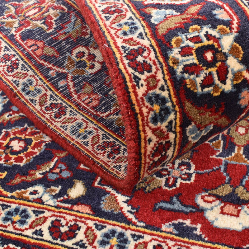 Alfombra persa - Keshan - 137 x 103 cm - rojo