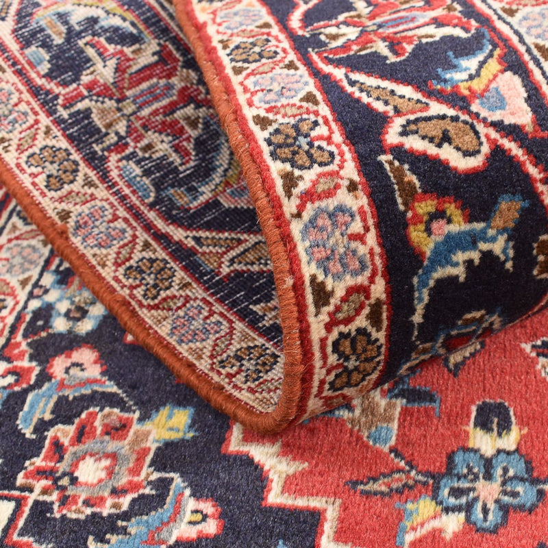 Alfombra persa - Keshan - 152 x 96 cm - rojo