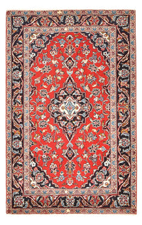 Alfombra persa - Keshan - 150 x 93 cm - rojo