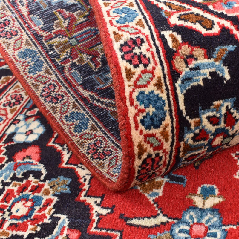Alfombra persa - Keshan - 150 x 93 cm - rojo
