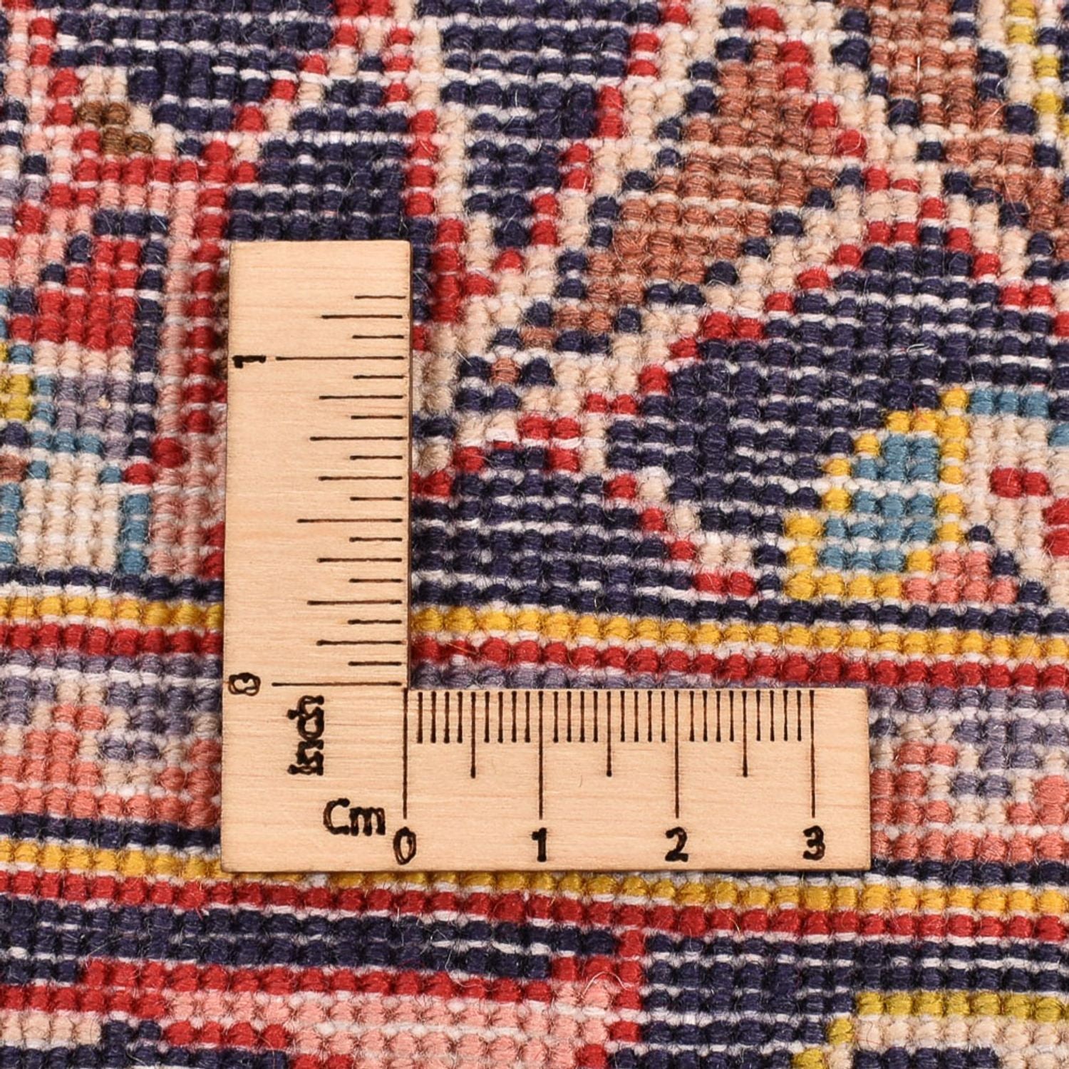 Alfombra persa - Keshan - 163 x 101 cm - rojo claro