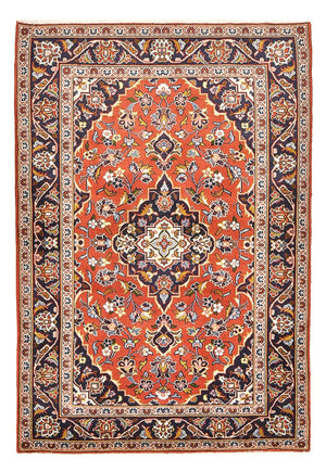 Alfombra persa - Keshan - 148 x 103 cm - terracota