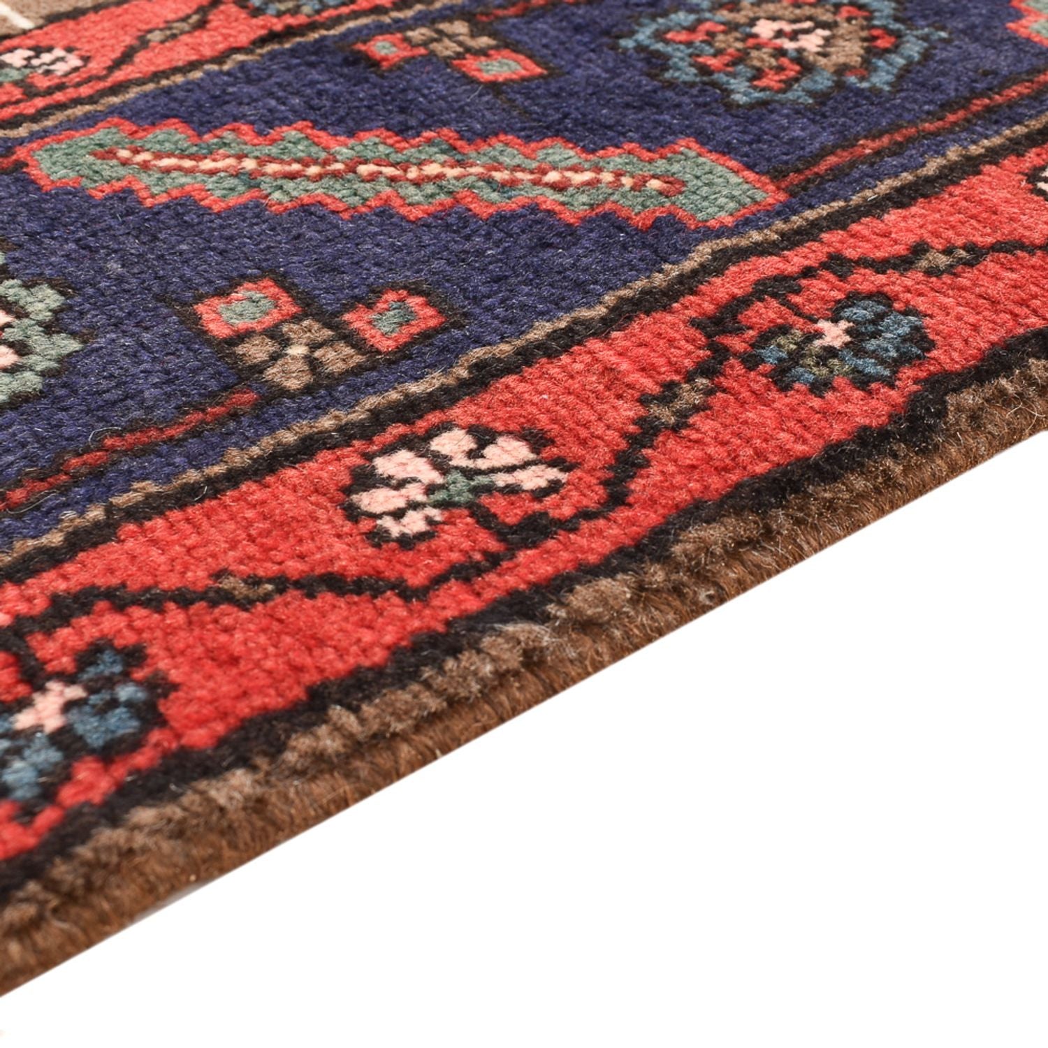 Alfombra persa - Nómada - 268 x 148 cm - rojo claro