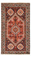 Alfombra persa - Nómada - 205 x 118 cm - rojo oscuro