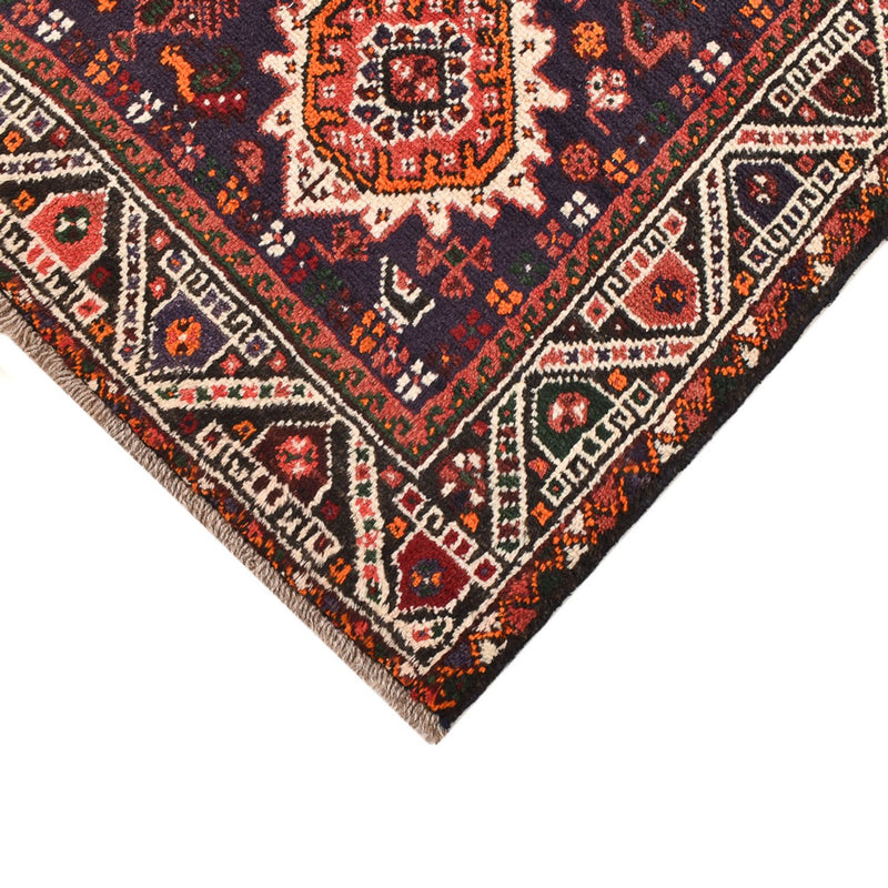 Alfombra persa - Nómada - 205 x 118 cm - rojo oscuro