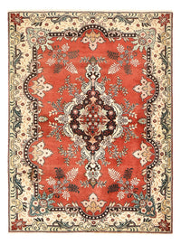 Alfombra persa - Tabriz - 183 x 134 cm - rojo