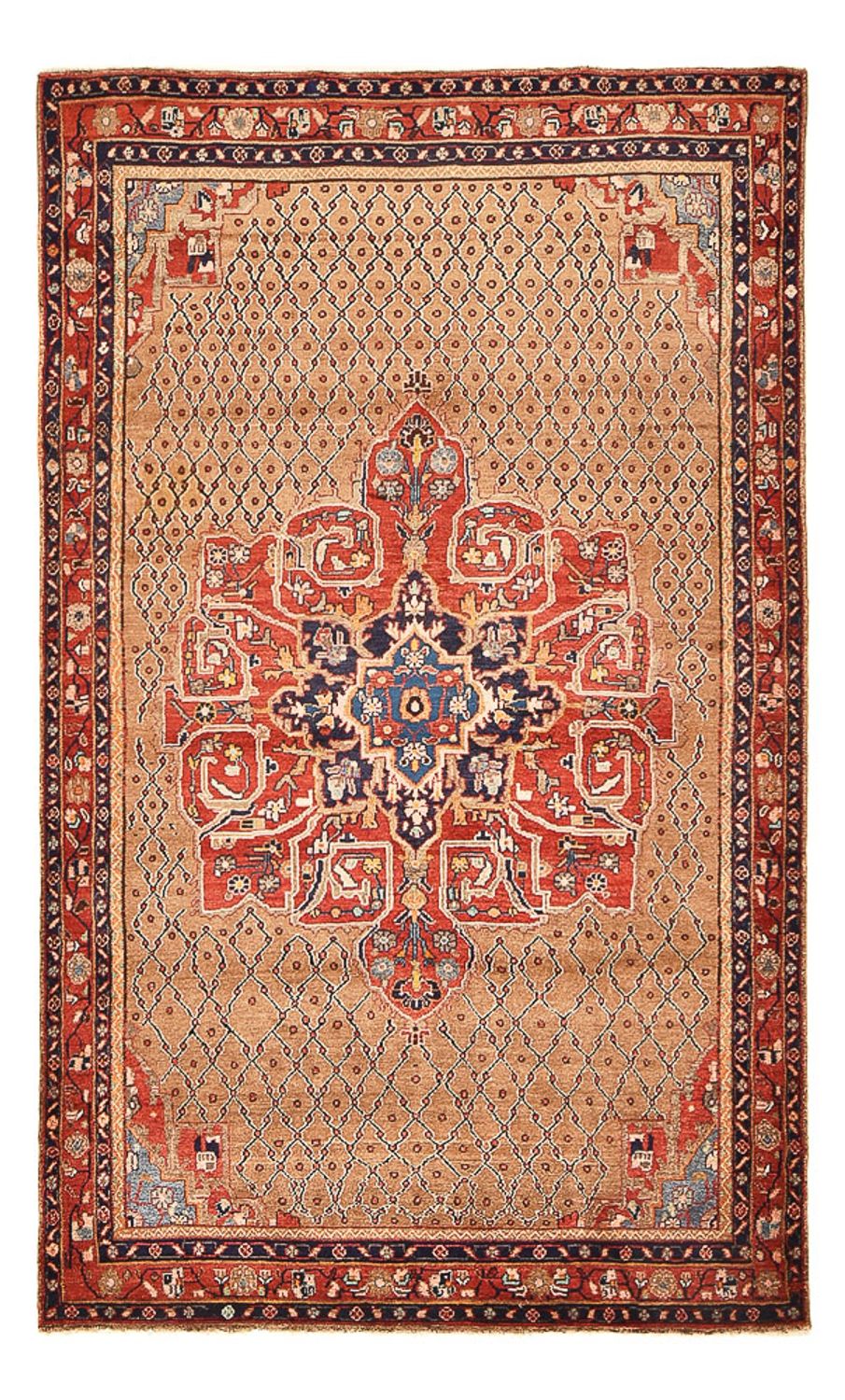 Alfombra persa - Nómada - 250 x 150 cm - beige