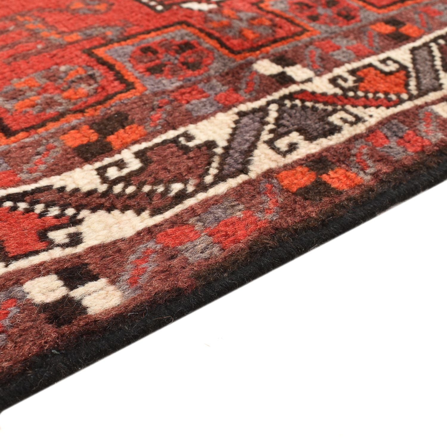 Alfombra persa - Nómada cuadrado  - 184 x 165 cm - rojo
