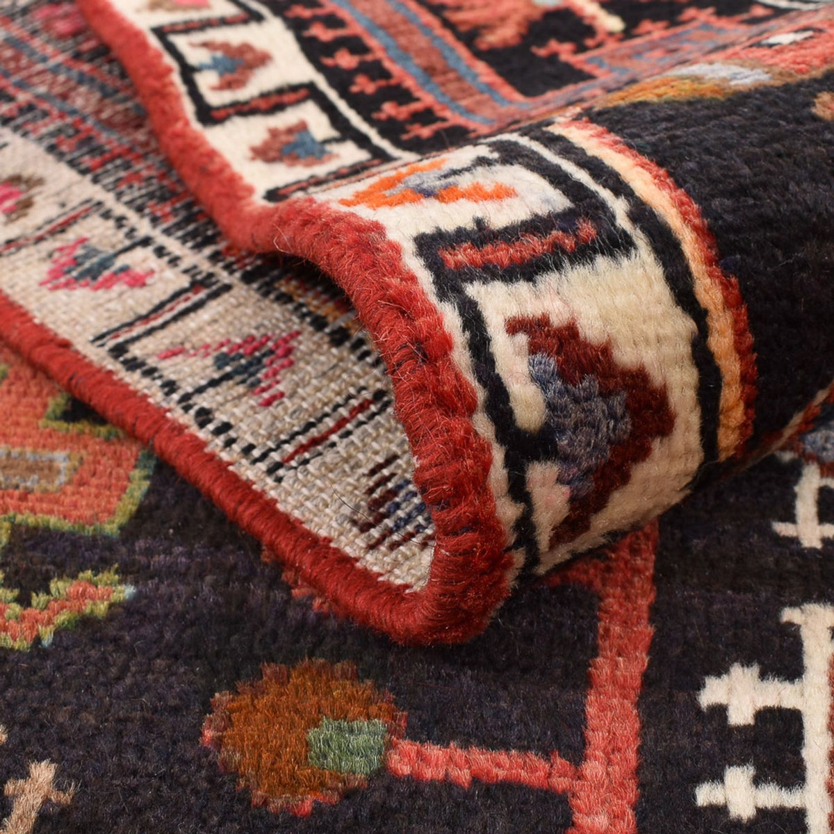 Alfombra persa - Nómada - 213 x 119 cm - rojo