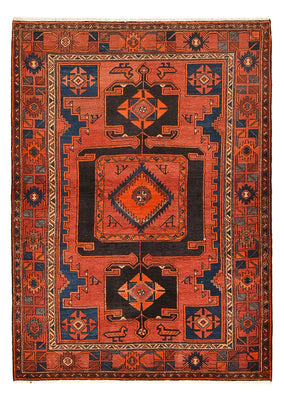 Alfombra persa - Bidjar - 202 x 146 cm - rojo
