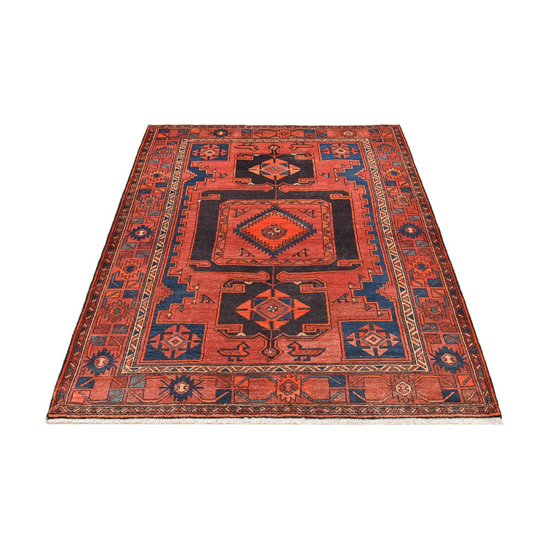 Alfombra persa - Bidjar - 202 x 146 cm - rojo