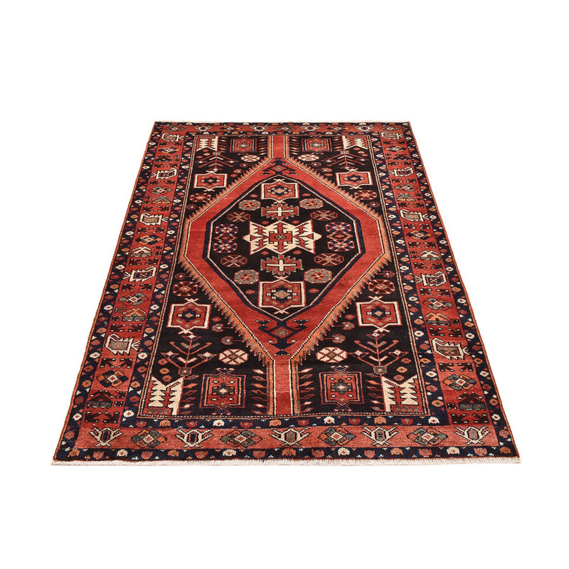 Alfombra persa - Nómada - 200 x 130 cm - rojo claro