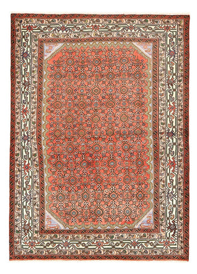 Alfombra persa - Mir - 196 x 138 cm - rojo claro