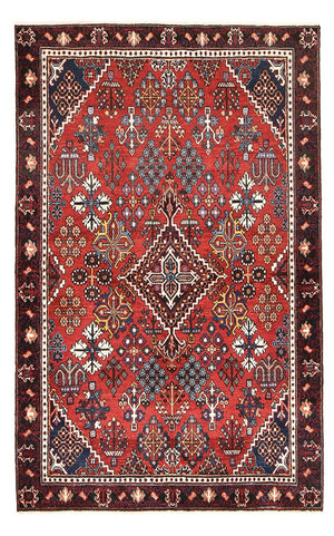 Alfombra persa - Nómada - 210 x 130 cm - rojo