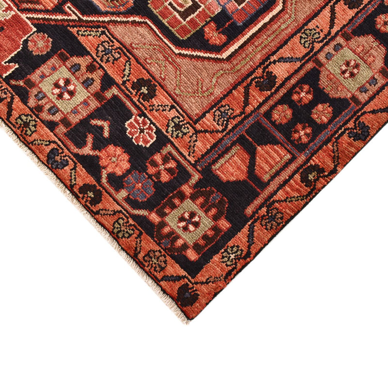 Alfombra persa - Nómada - 222 x 140 cm - rojo claro