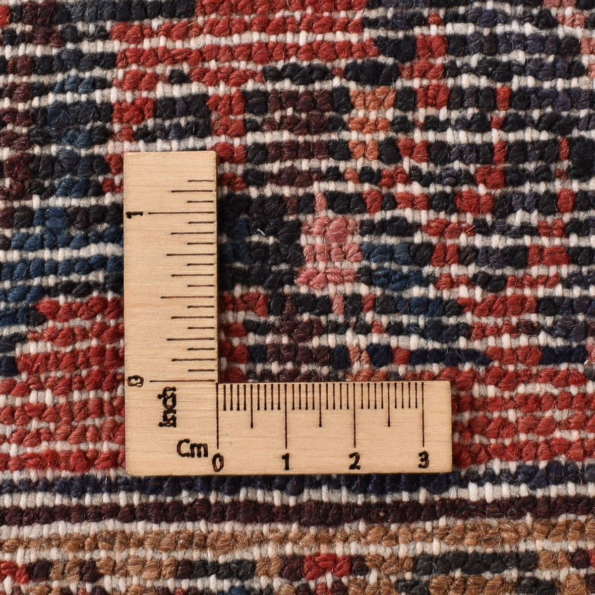 Alfombra de pasillo Alfombra persa - Nómada - 205 x 108 cm - azul oscuro