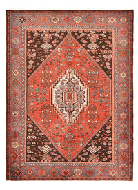 Alfombra persa - Bidjar - 205 x 147 cm - rojo