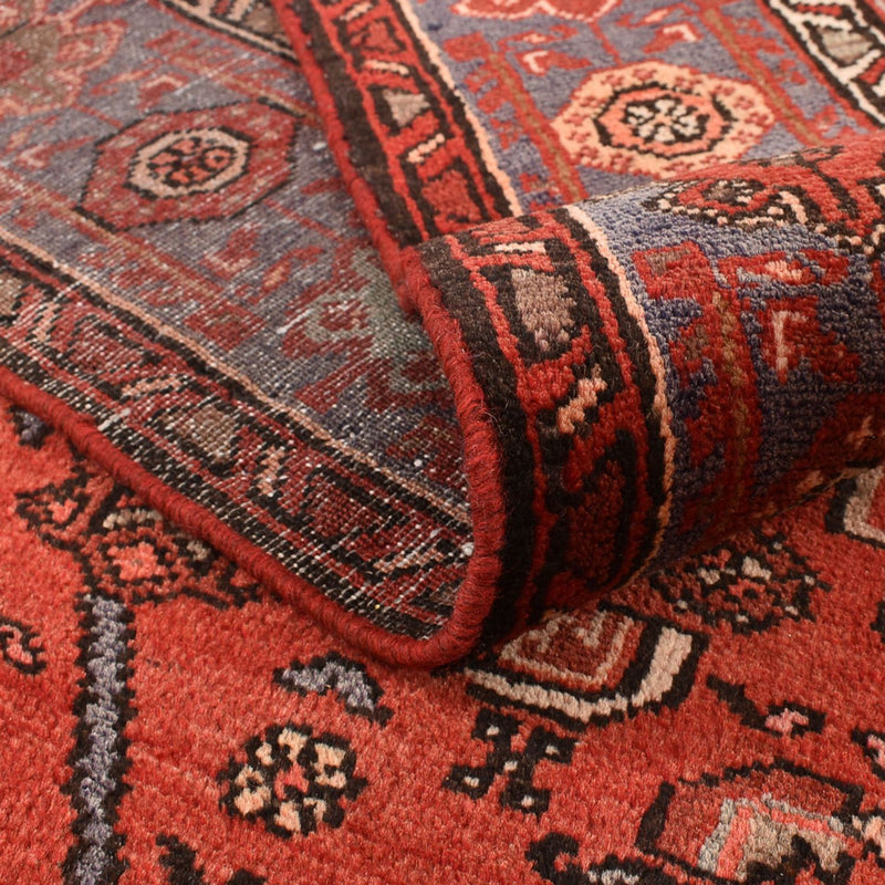 Alfombra persa - Bidjar - 205 x 147 cm - rojo