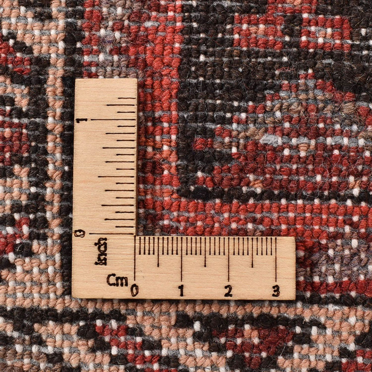 Alfombra persa - Bidjar - 205 x 147 cm - rojo