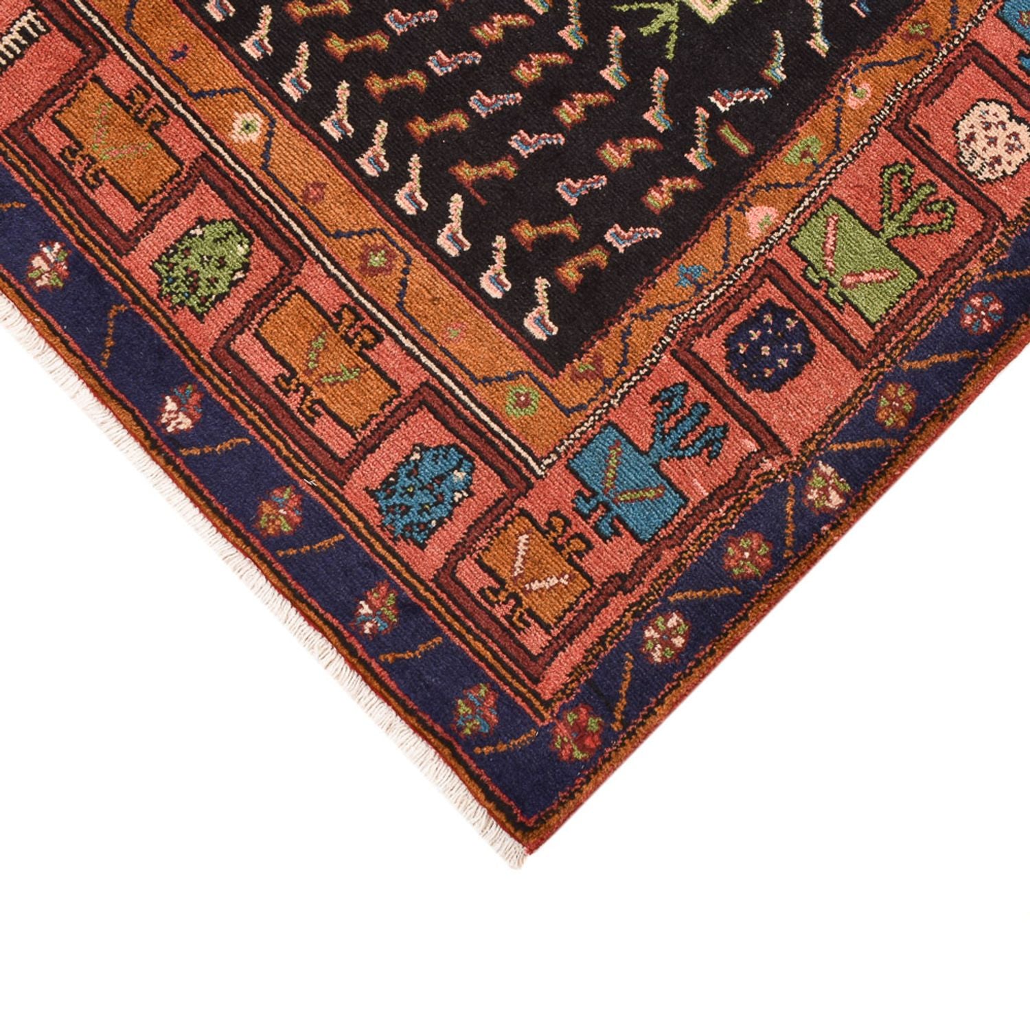 Alfombra de pasillo Alfombra persa - Nómada - 283 x 147 cm - multicolor