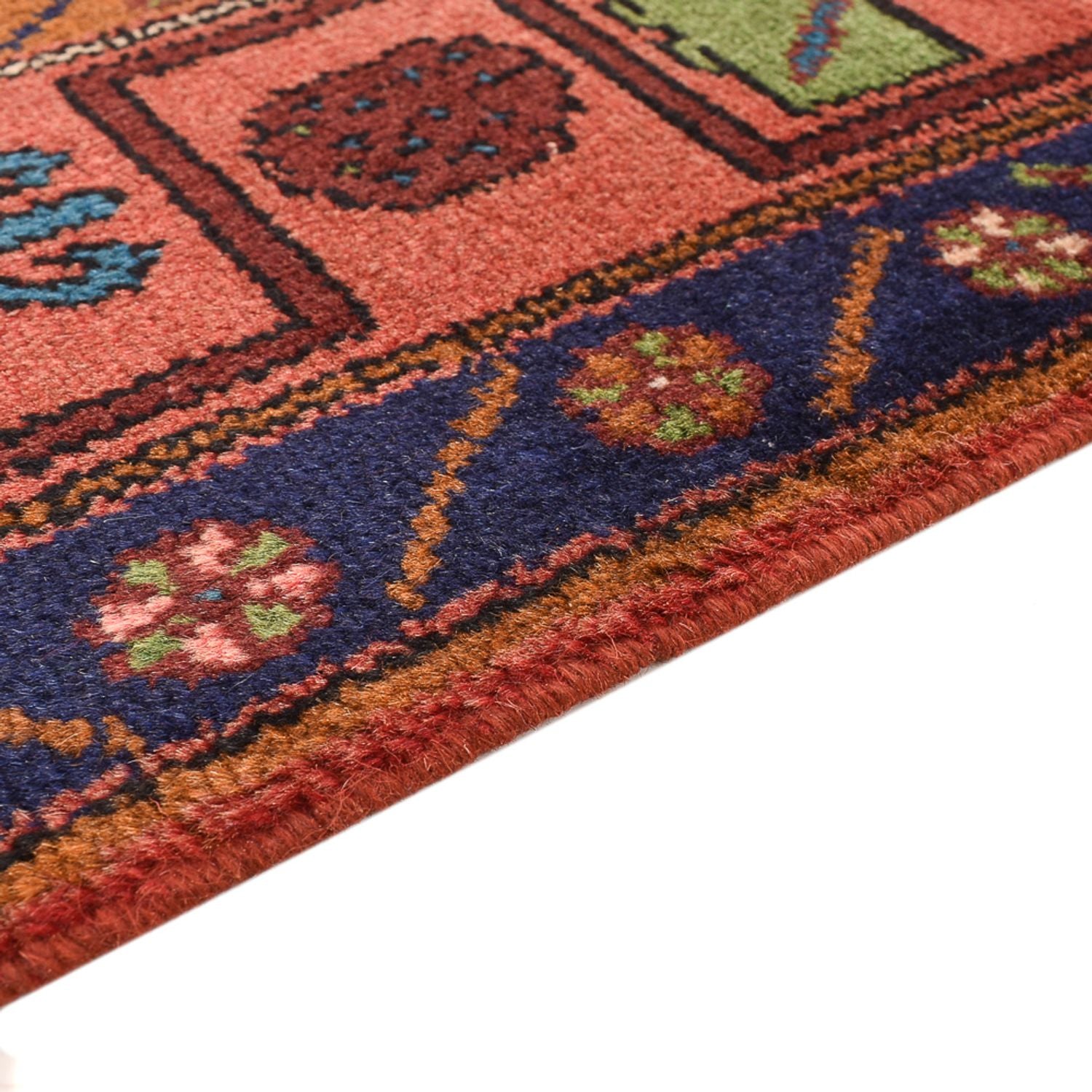 Alfombra de pasillo Alfombra persa - Nómada - 283 x 147 cm - multicolor