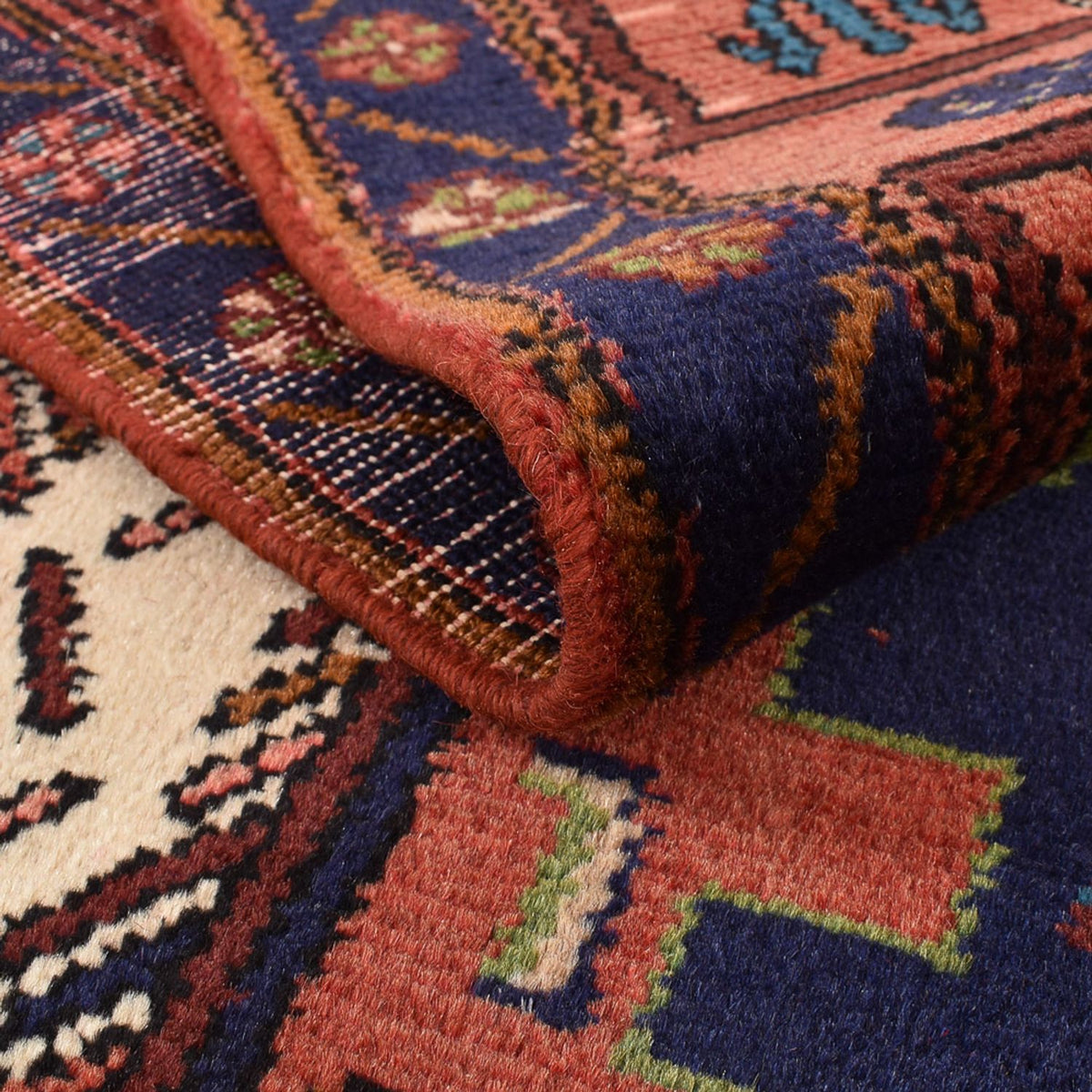 Alfombra de pasillo Alfombra persa - Nómada - 283 x 147 cm - multicolor