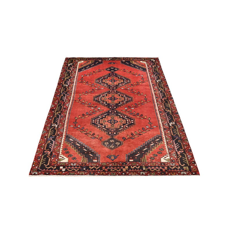 Alfombra persa - Nómada - 202 x 138 cm - rojo