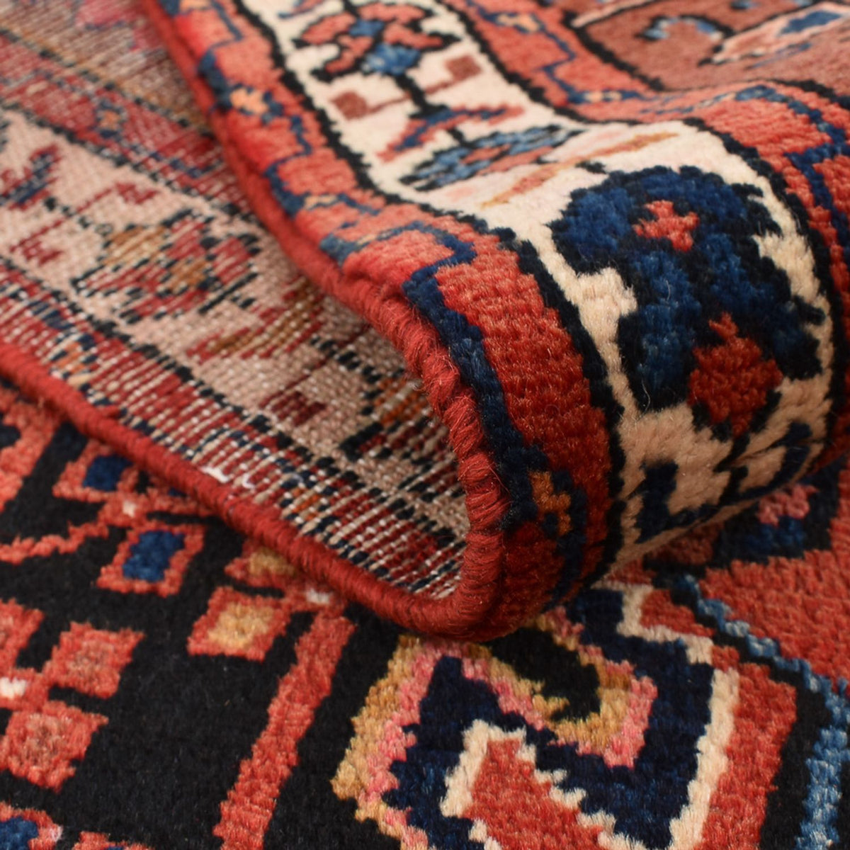 Alfombra persa - Nómada - 183 x 117 cm - rojo claro