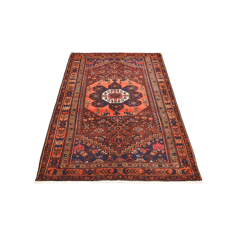 Alfombra persa - Bidjar - 210 x 130 cm - rojo oscuro
