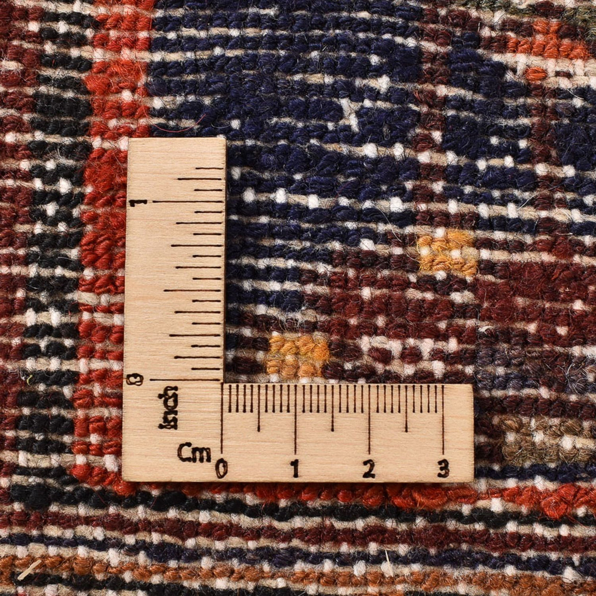 Alfombra persa - Bidjar - 210 x 130 cm - rojo oscuro