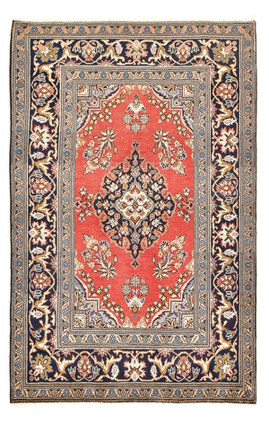 Alfombra persa - Real - 183 x 119 cm - rojo