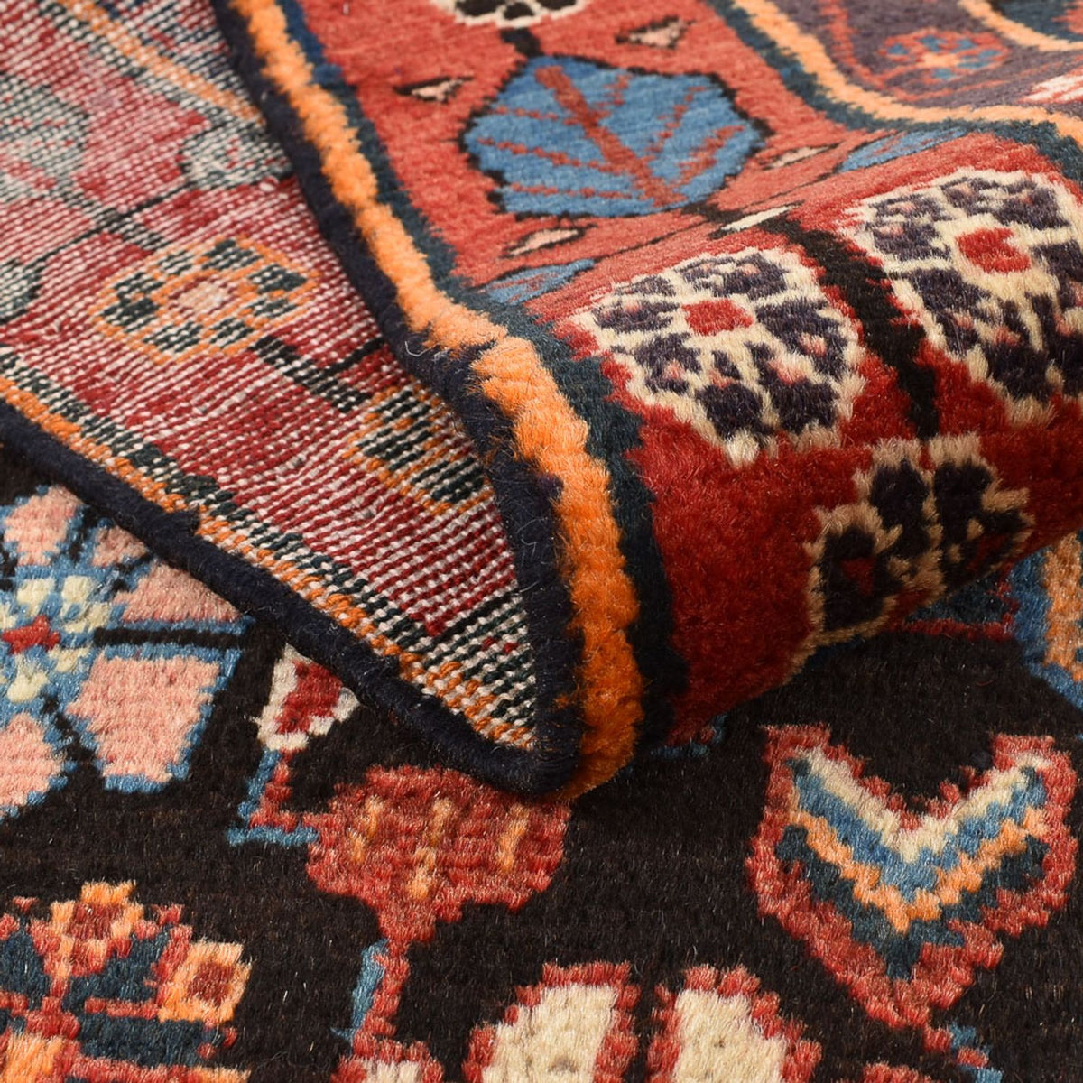 Alfombra persa - Nómada - 190 x 117 cm - azul oscuro