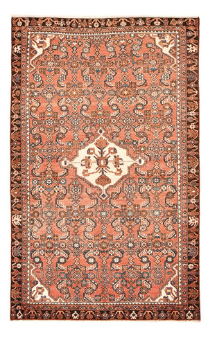 Alfombra persa - Nómada - 210 x 127 cm - rojo claro