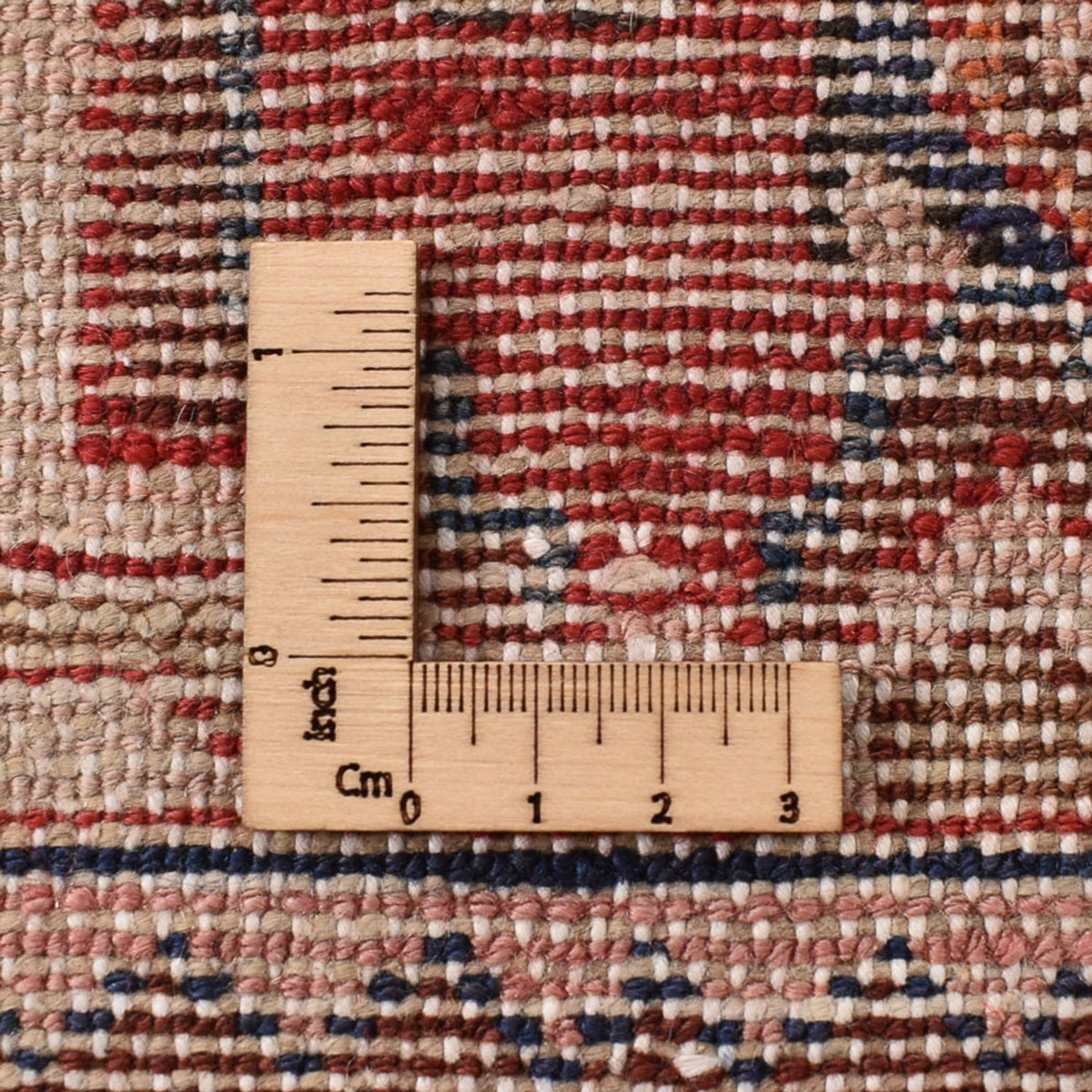 Alfombra persa - Nómada - 210 x 127 cm - rojo claro