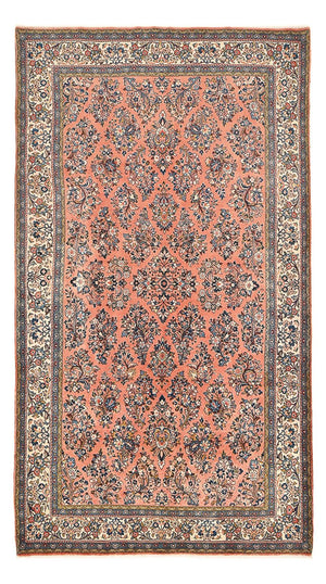 Alfombra persa - Clásica - 287 x 160 cm - rojo claro
