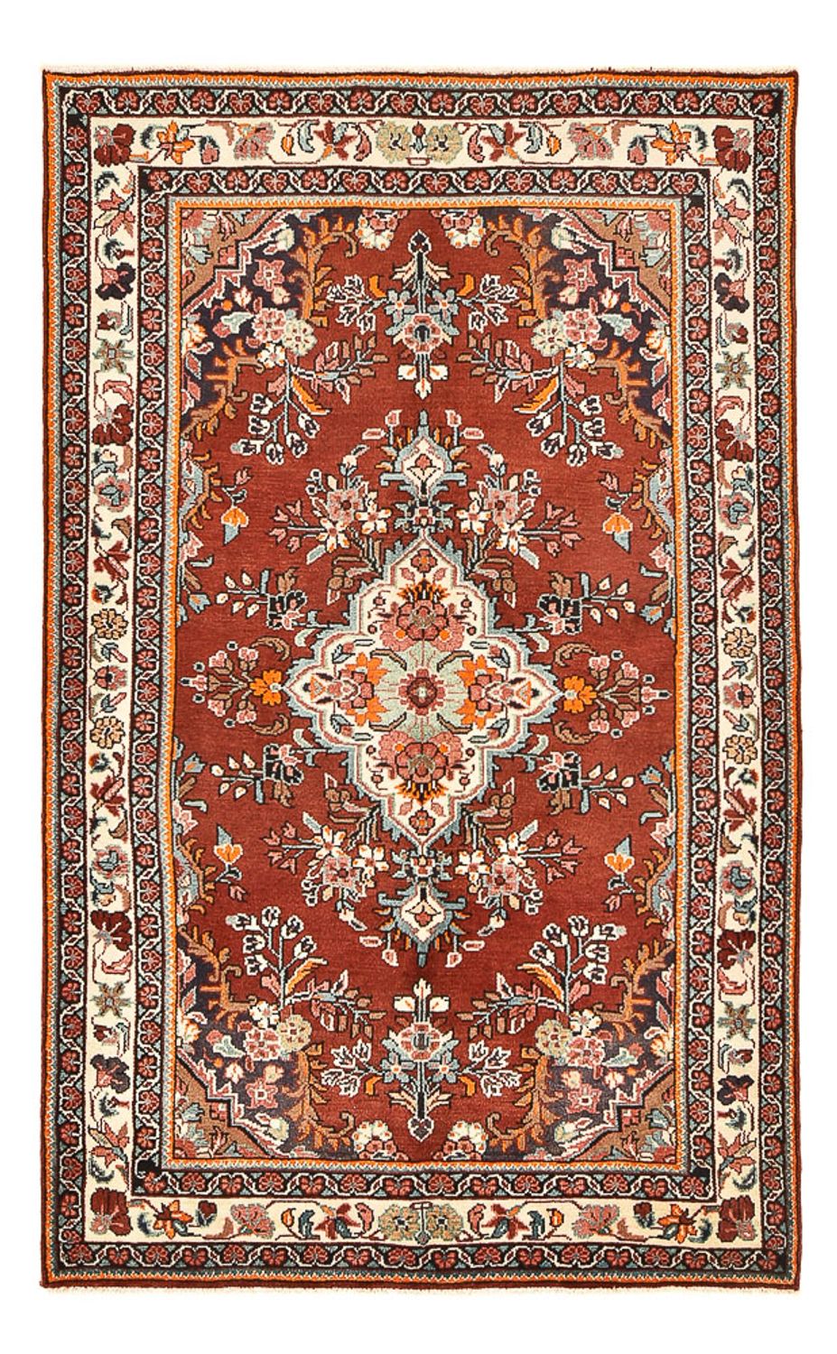 Alfombra persa - Nómada - 233 x 148 cm - óxido